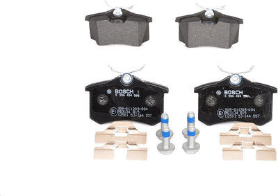 Bosch BP938 Bremsbeläge - Vorderachse - ECE-R90 Zertifizierung - vier Bremsbeläge pro Set & Bosch BP