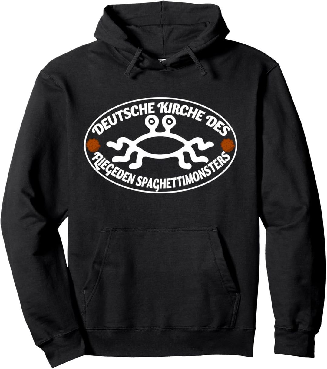 Deutsche Kirche des fliegenden Spaghettimonsters FSM Pullover Hoodie