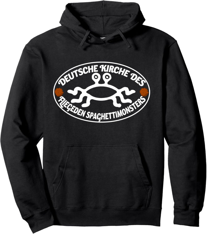 Deutsche Kirche des fliegenden Spaghettimonsters FSM Pullover Hoodie