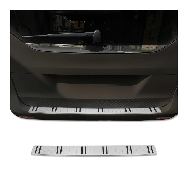 OMAC Ladekantenschutz kompatibel mit Mercedes Vito W447 2014-2022 Chrom Edelstahl Gebürstet Vito W44