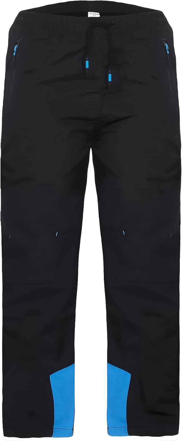 Kinder Thermohose Jungen Mädchen Outdoor Softshell Hose Trekking Herbst Winter Schneehose Skihose Wa