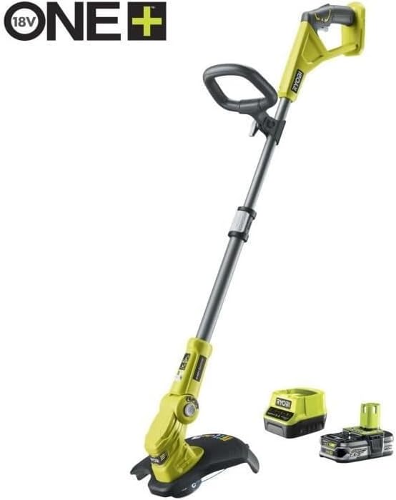 Ryobi Kantenschneider – 18 V OnePlus – 1 Akku Lithium Plus 2,5 Ah – 1 Schnellladegerät – 1 Kopf mit