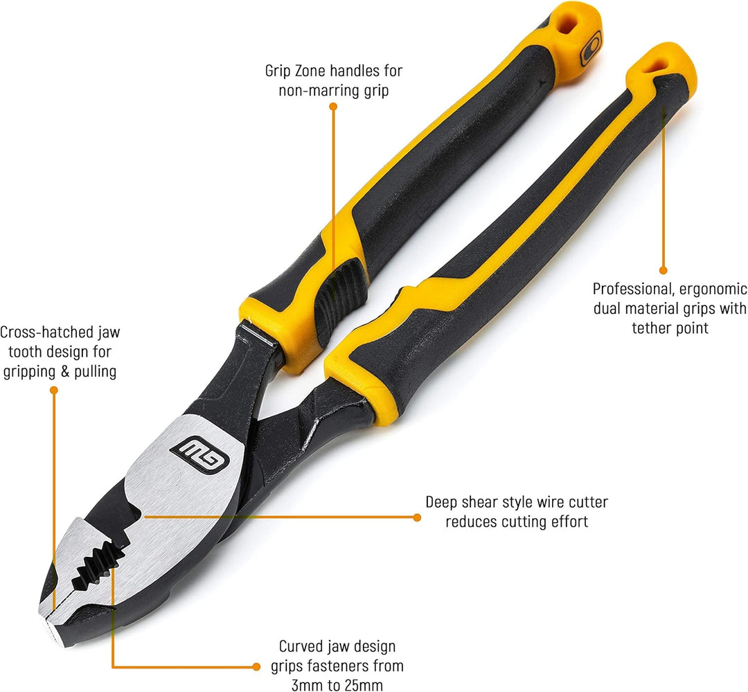 GEARWRENCH Pitbull Gleitgelenkzange, 15,2 cm, Doppelmaterial – 82174C 6" Gleitgelenkzange, 6" Gleitg