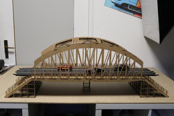 220135 Slotcar Brücke Pfeiler passend für Slotcar Brücke 220084