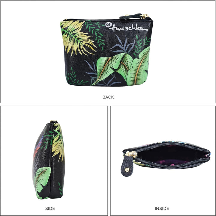 Anuschka Damen Coin Pouch Ac Mnzgeldbrse Rainforest Beauties, Rainforest Beauties