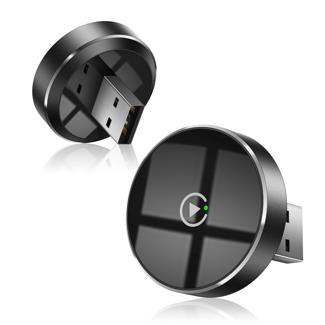2025 Wireless CarPlay Adapter for iPhone, Converts Factory Wired to Wireless CarPlay Dongle for Cars
