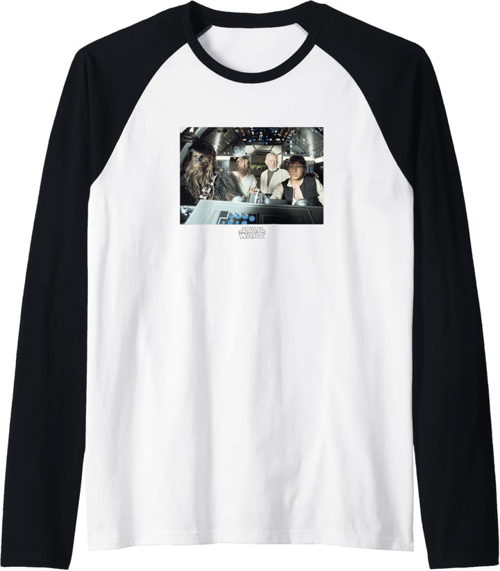 Star Wars Crew Black Raglan