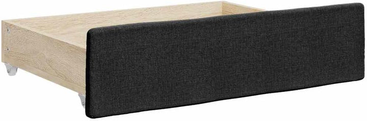 vidaXL Bettschubladen 2 Stk., Bettkasten mit Rollen, Schubkasten Schublade für Bett, Bettschubkasten