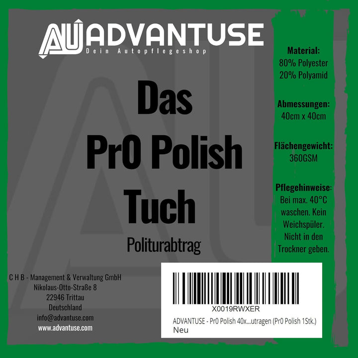 ADVANTUSE Poliermaschinen Set Liquid Elements T3200 Sets (T3200 + One Step Politur + zwei One Step P