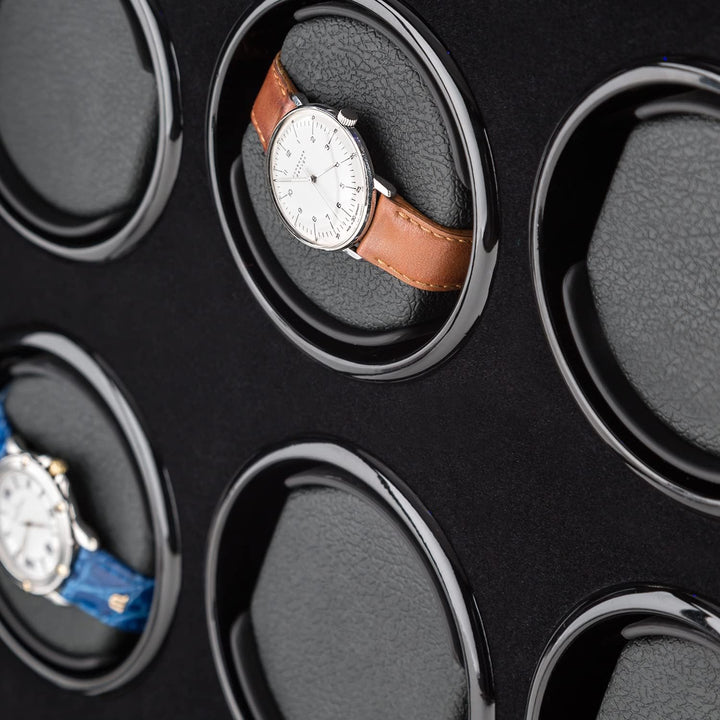 Klarstein Klagenfurt Uhrenbeweger, für 12 Automatikuhren, Links-Rechts-Lauf, max. 2200 Umdrehungen/T