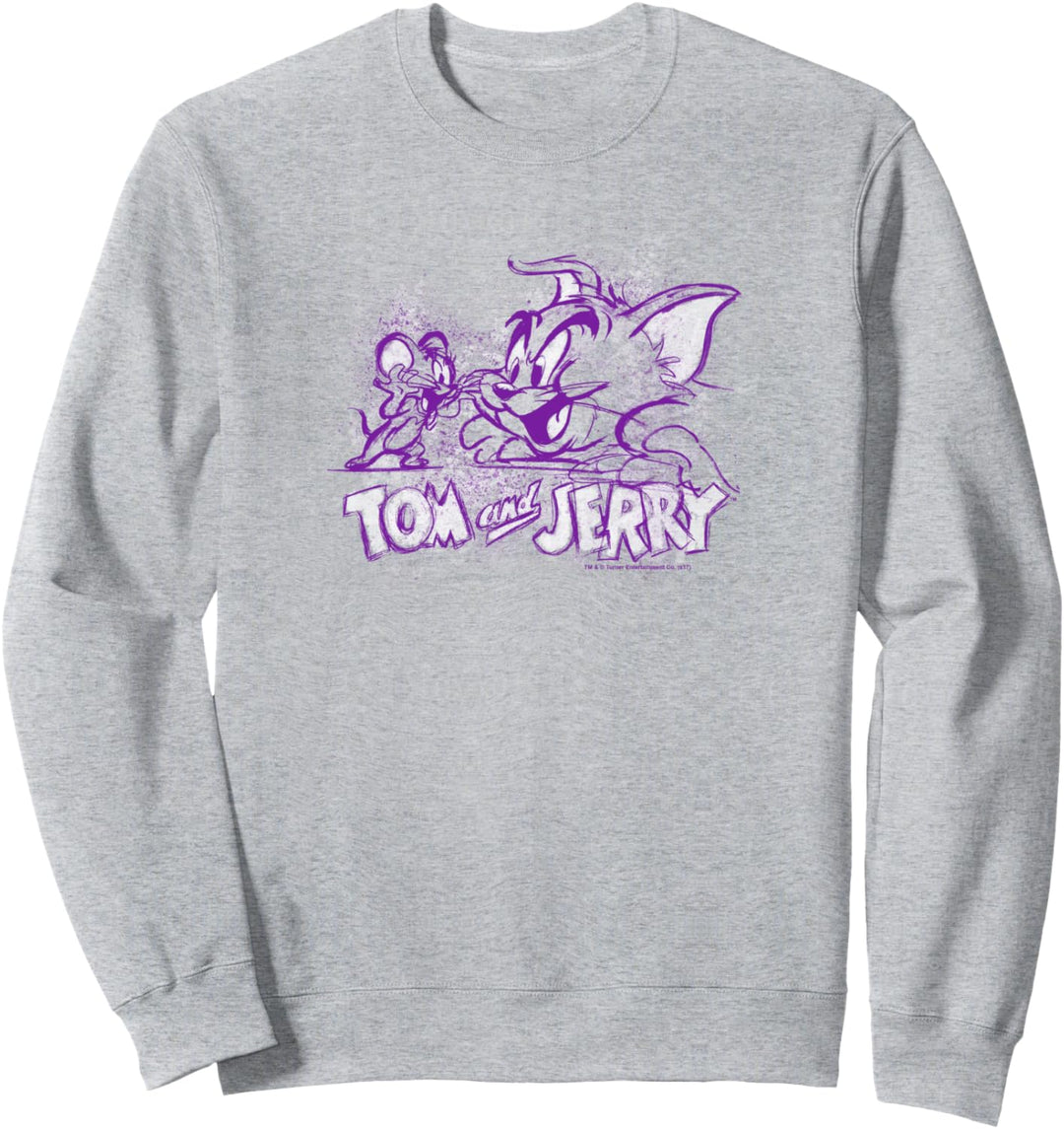 Tom and Jerry Sketchy Sweatshirt