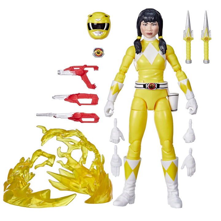 Power Rangers Lightning Collection Remastered Dekofigur Mighty Morphin Ranger, 15 cm, Gelb