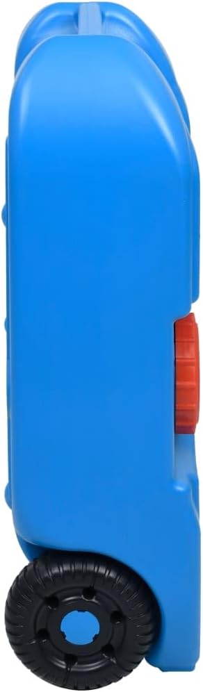 vidaXL Camping Wassertank mit Rollen Wohnwagen Wohnmobil Roll Tank Abwasser Behälter Frischwasser Wa
