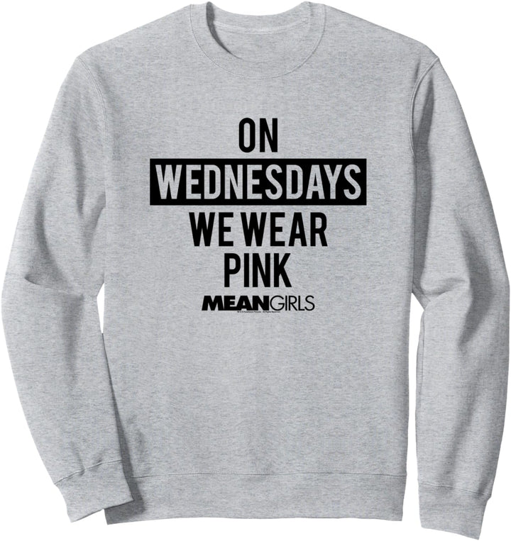 Mean Girls Wednesday Is Pink Day Sweatshirt