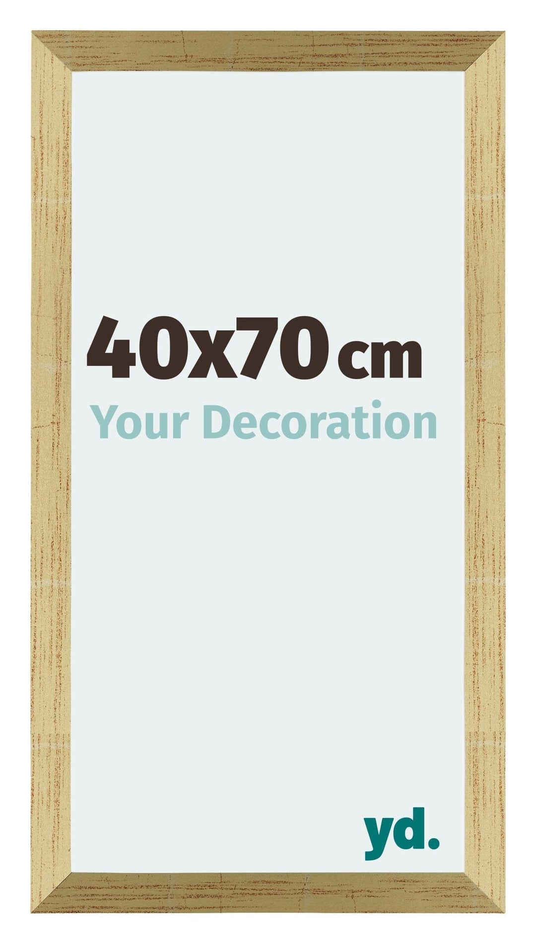 yd. Your Decoration - Bilderrahmen 40x70 cm - Bilderrahmen aus MDF mit Acrylglas - Antireflex - Ausg