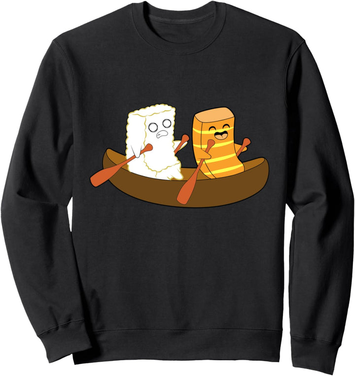 Nigiri Ruderfisch Sushi Boot Kanu Asien Japan Sweatshirt