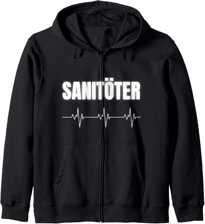 Lustiges Sanitäter Sanitöter Rettungssanitäter RTW Geschenk Kapuzenjacke