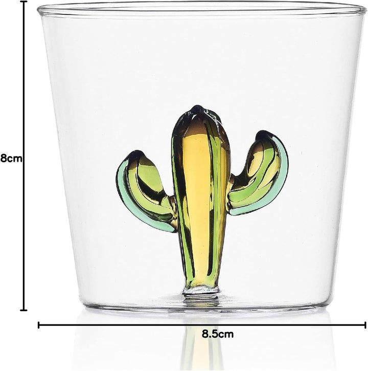 Ichendorf Milano 0.09352105 Tumbler Kaktus Grün/Bernstein Kollektion Wüstenpflanzen