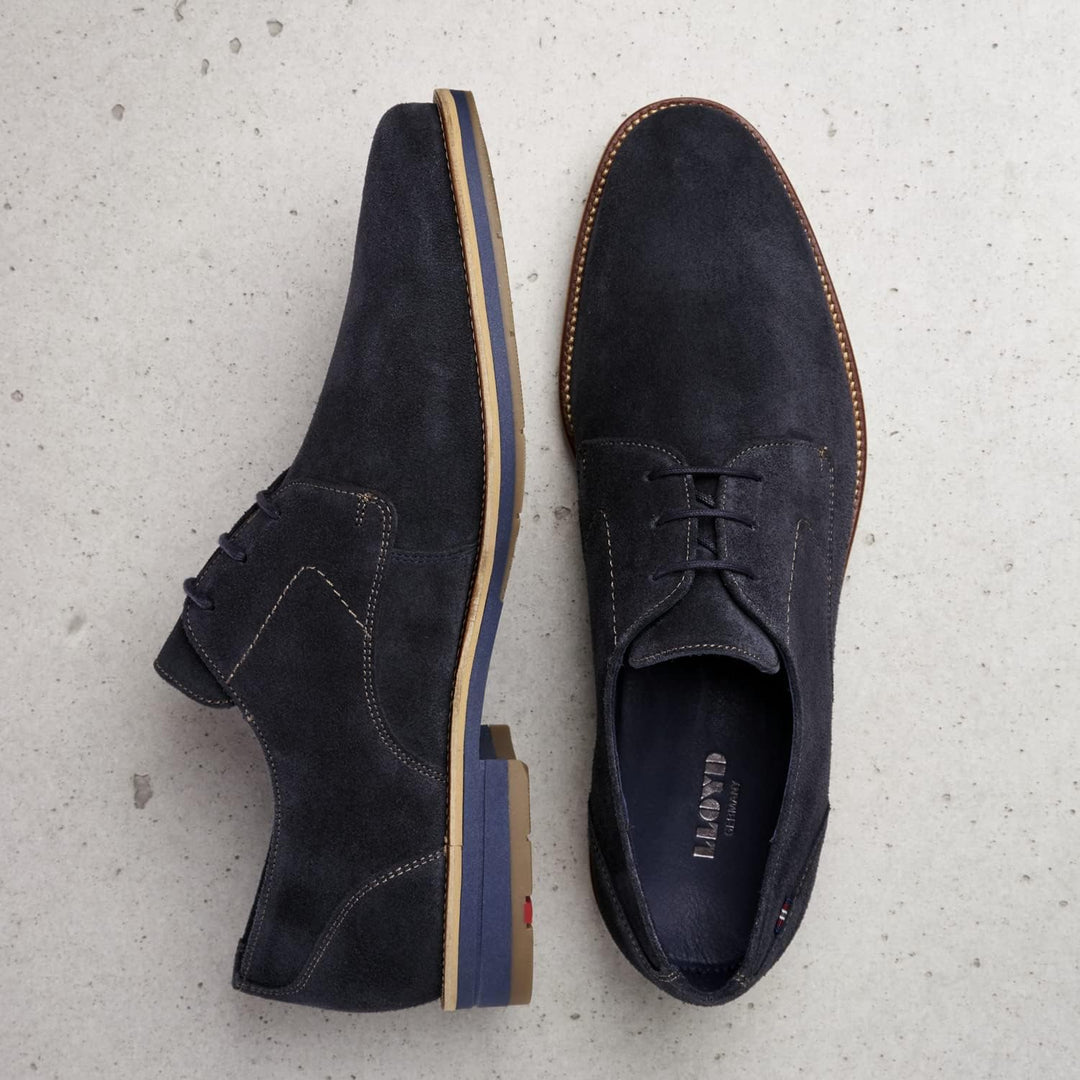 LLOYD Herren Schnürhalbschuhe Langston, Männer Businessschuhe 39 EU Ocean, 39 EU Ocean