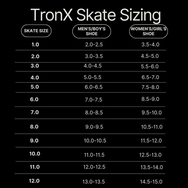 TronX Stryker 3.0 Senior Erwachsene Junior Kinder Inline Roller Hockey-Skates Neu für 2023, Skate Si