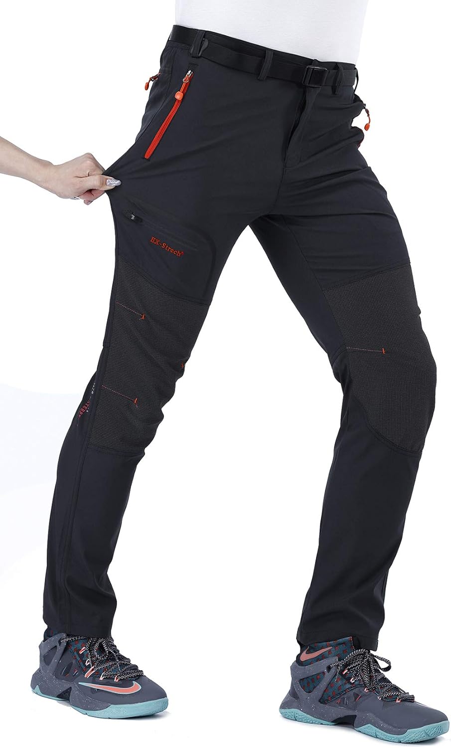 CARETOO Herren Wanderhose Trekkinghose Outdoorhose Softshellhose Funktionshose Skihose Verdickte War