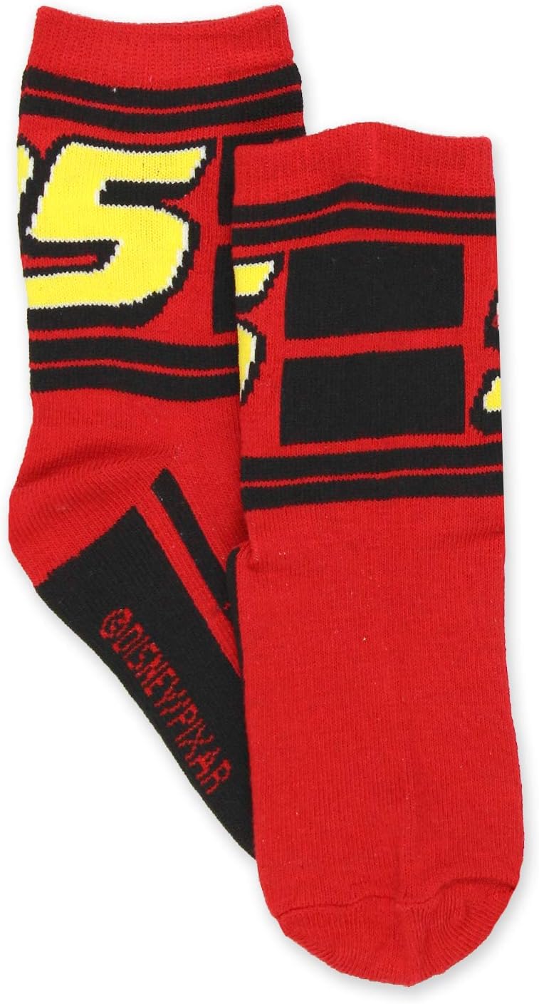 Disney Cars Boys Toddler Multi Pack Socks Set