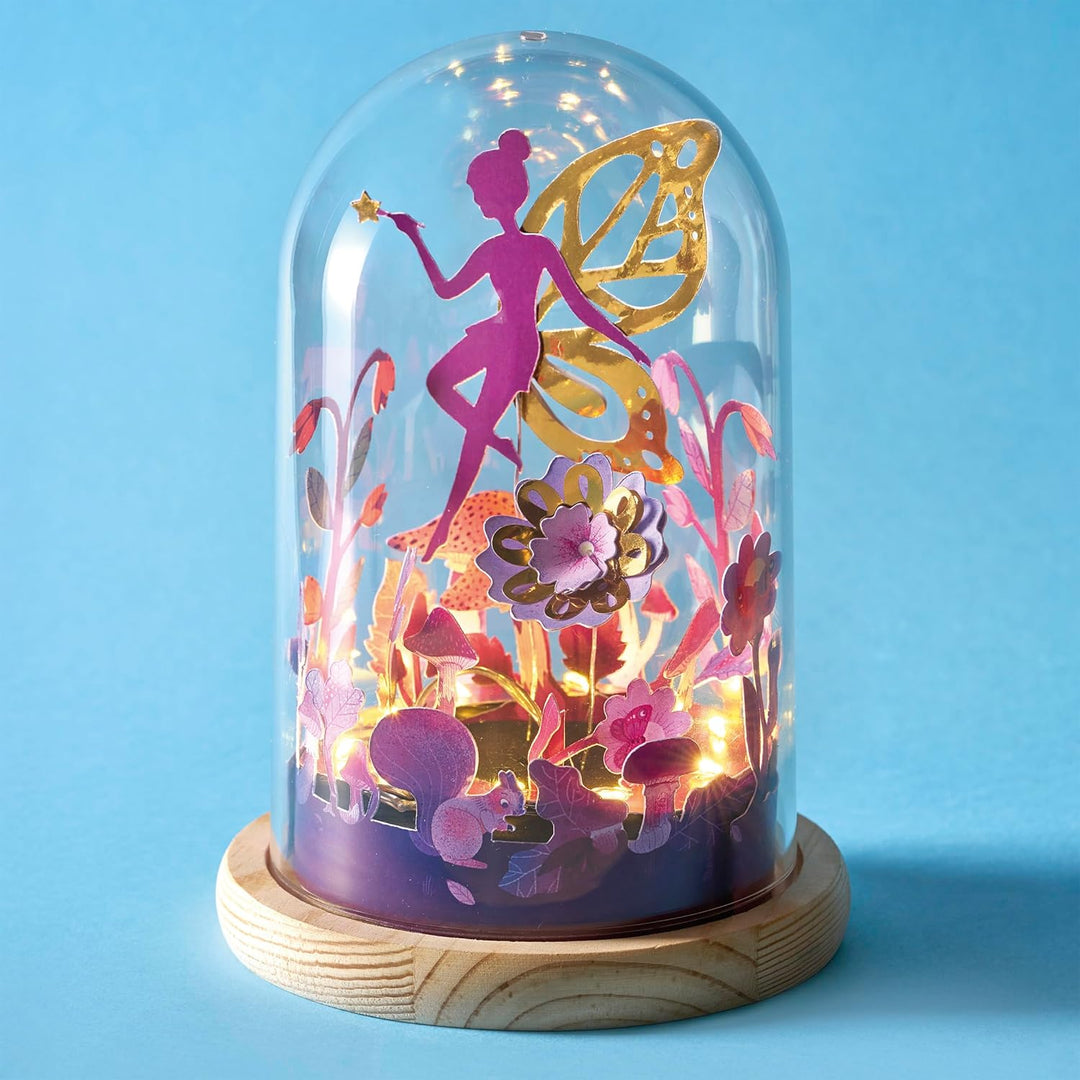 Janod J09177 Lichterglocke zum Selbermachen-Thema Fee-Lichterkette mit Batterien-Les Ateliers Déco-K