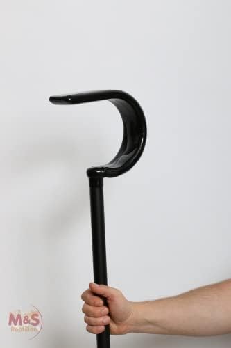 M&S Reptilien Super Hook (Super Schlangenhaken) XXL (Schwarz / 155cm)