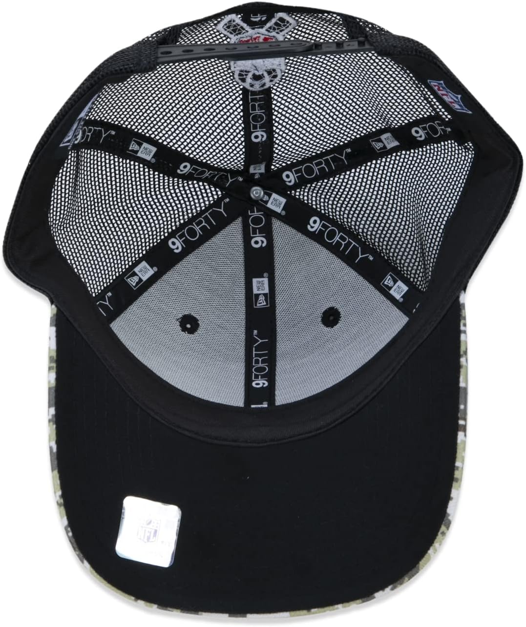 New Era NFL Logo NFL On Field 2021 Salute to Service Black 39Thirty Stretch Cap 55-62 940-Miami Dolp