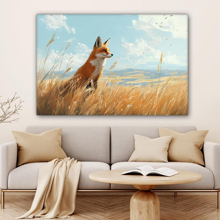 MuchoWow© Leinwandbild Gross 120x80 cm XXL Dekoration Wohnzimmer Bilder Pictures Wall Decoration Liv