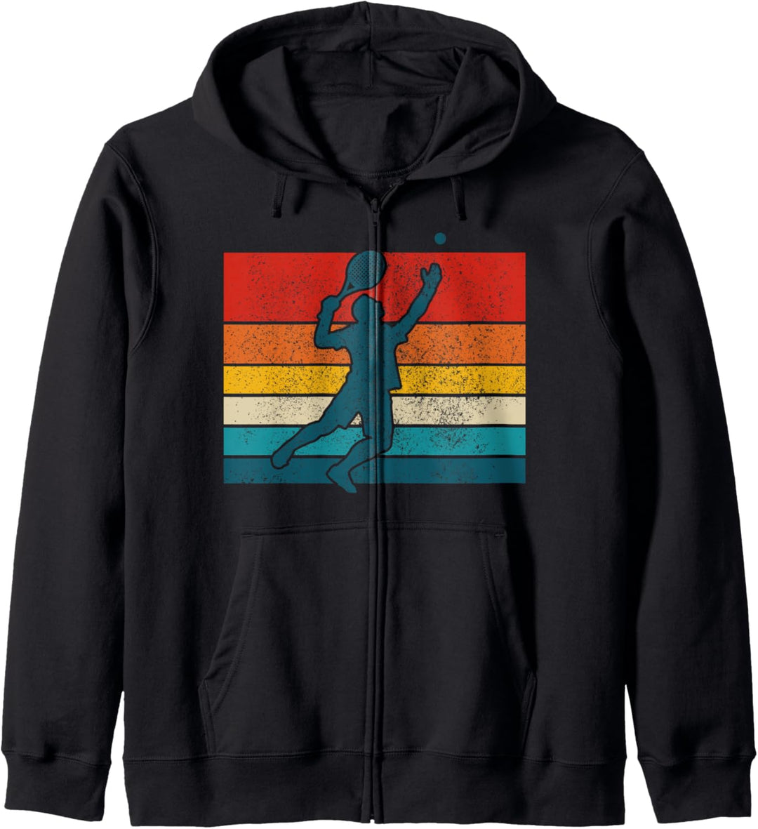 Tennis Vintage Spruch Lustig Tennisspieler Geschenk Kapuzenjacke