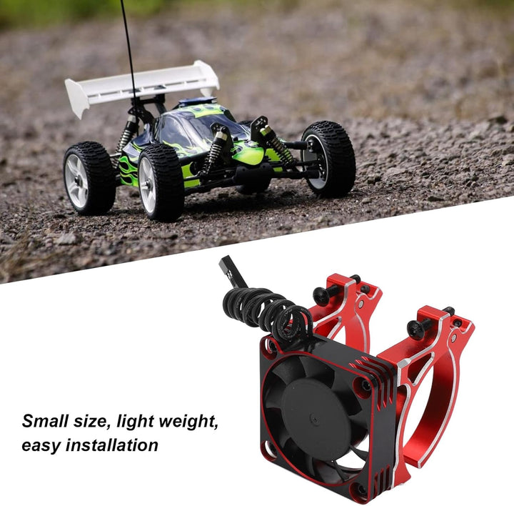 VGEBY RC-Lüfter 40 Mm Metalllüftermotor Lüfter mit Halterung für Ferngesteuertes Modellauto Motor mi