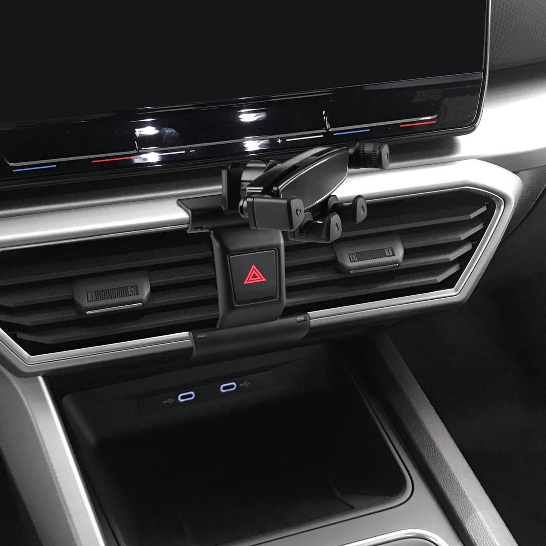 Handyhalterung Auto Lüftung Für Cupra Leon/Cupra Ateca/Cupra Formentor 2021-2025 Automatische Klemmu
