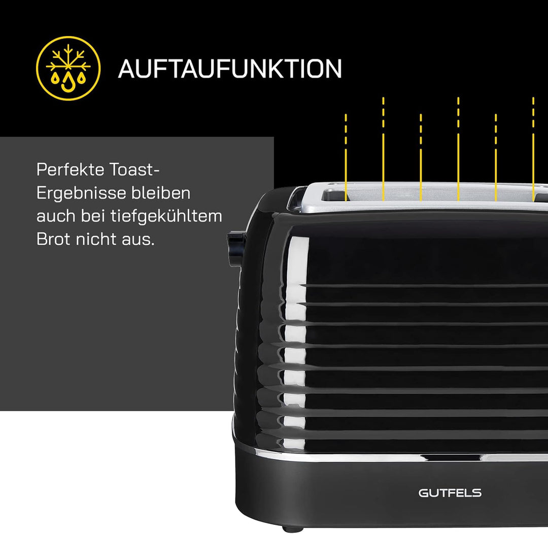 2-Scheiben-Toaster TOAST 3300 C | Integrierter Brötchenaufsatz | Toast-Zentrierung | Perfektes Toast