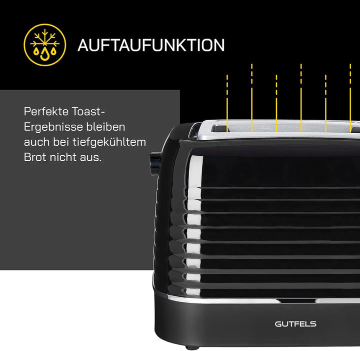2-Scheiben-Toaster TOAST 3300 C | Integrierter Brötchenaufsatz | Toast-Zentrierung | Perfektes Toast