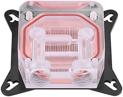 GPU-Wasserkühlblock, Allgemeiner Computer-Wasserkühlblock, GPU-Wasserkühlkopf Kupferbasis POM-Abdeck