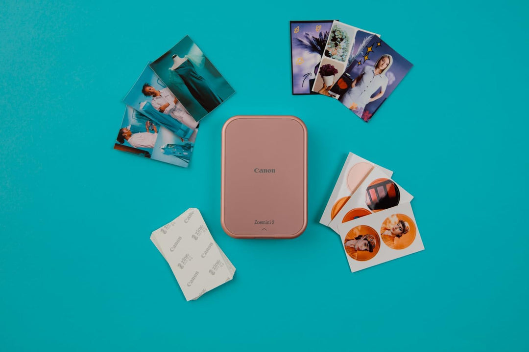 Canon Zoemini 2 Mini Fotodrucker mobil tragbar unterwegs Hosentasche Printing KIT & ZP-2030 Original