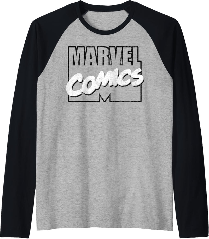 Marvel Comics Logo Raglan