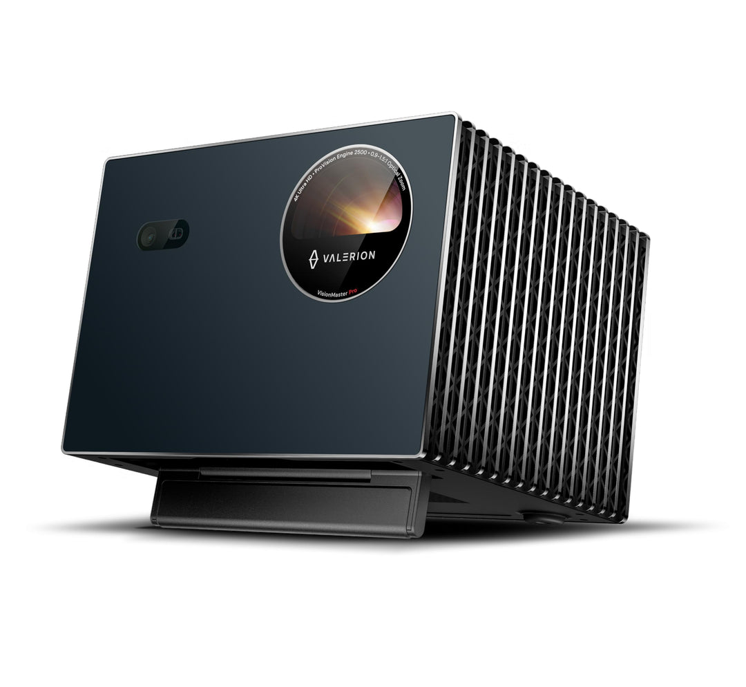 Valerion VisionMaster Pro 4K Laserprojektor (Neues Blau) – 240 Hz/4 ms Gaming, 300" IMAX Enhanced, 3