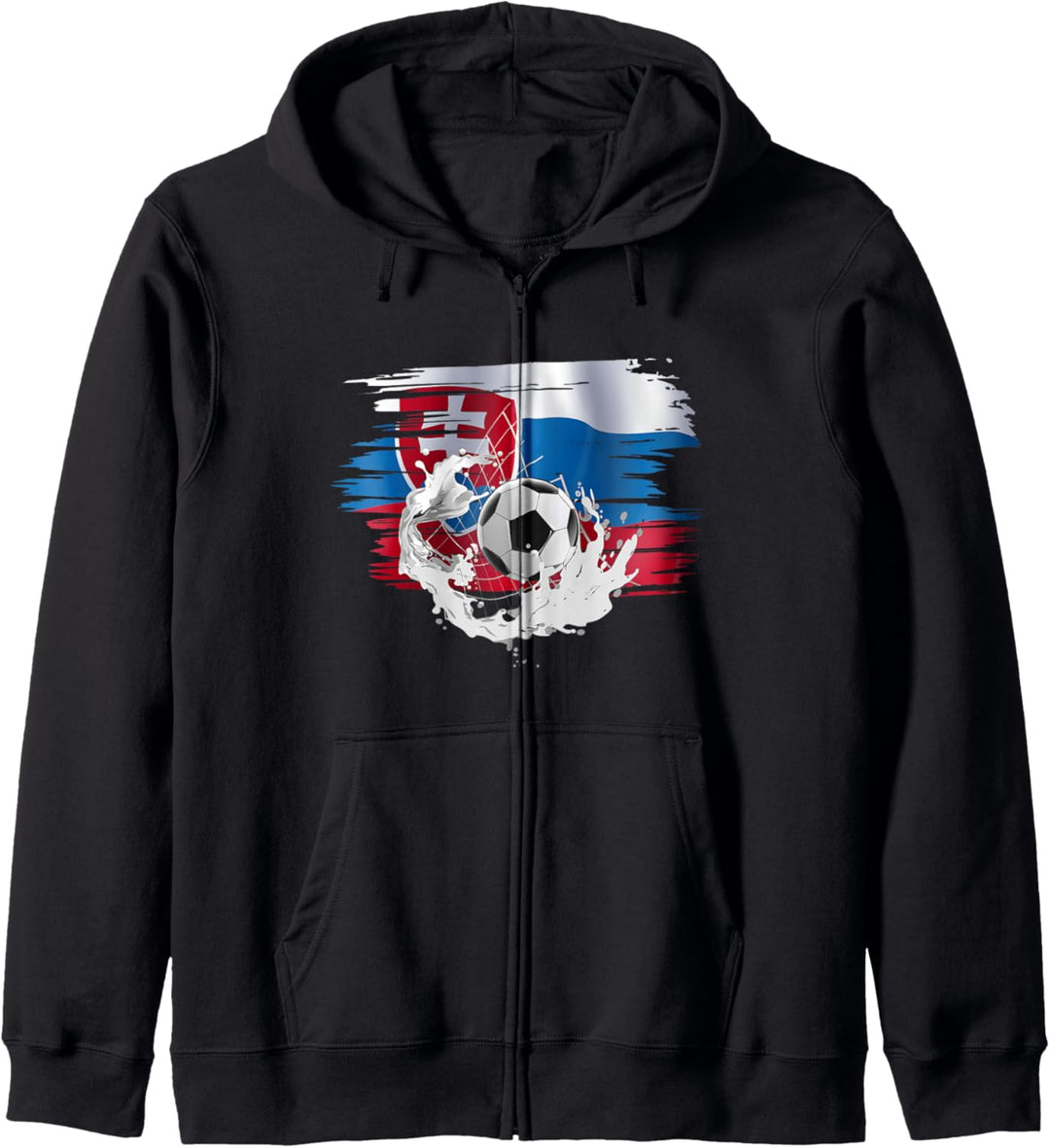 Slowakei Fanartikel Fussball Slovensko Kapuzenjacke