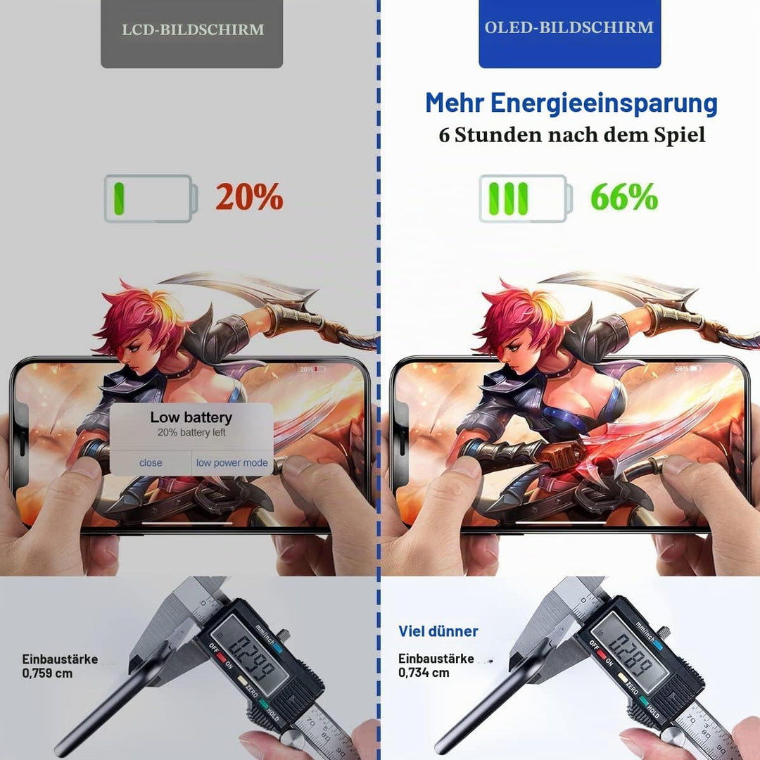 EFAITH für iPhone X Display OLED Ersatz Bildschirm 5,8" Full HD 3D Touchscreen Digitalisierer mit Re