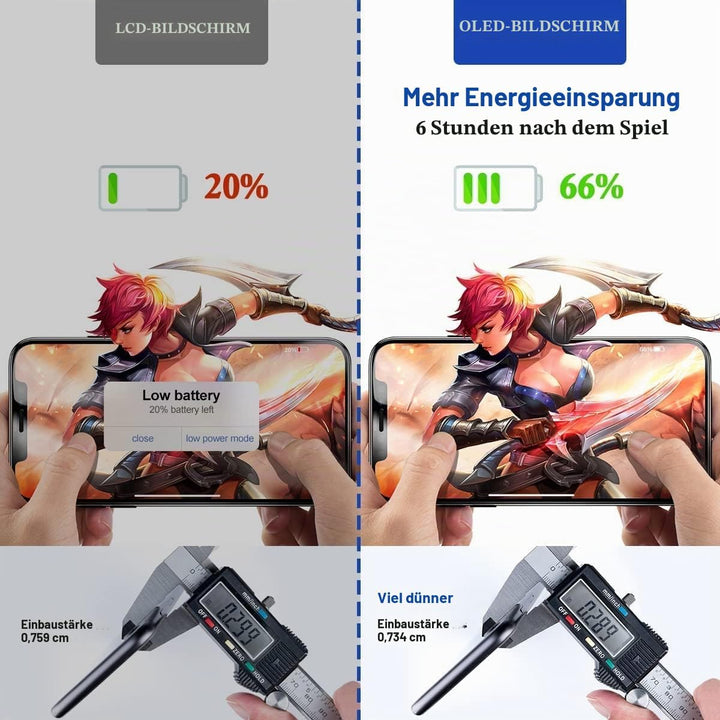 EFAITH für iPhone X Display OLED Ersatz Bildschirm 5,8" Full HD 3D Touchscreen Digitalisierer mit Re
