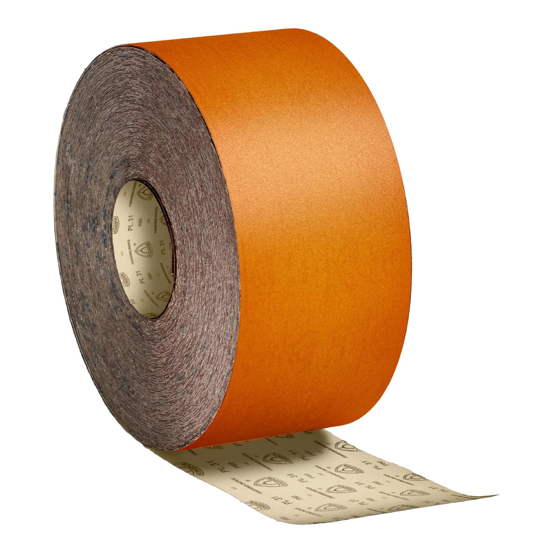 Klingpsor 3287 PL 31 B Schleifmittelrollen mit Papierunterlage, 110X50000 - Korn 40 Korn 40 110X5000