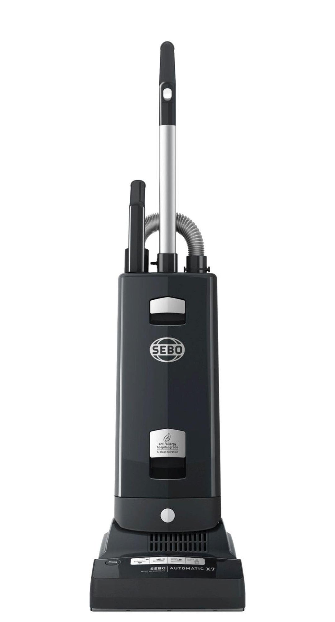 SEBO Automatic X7 Bürststaubsauger, Kunststoff, Grau, 117.00 x 31.00 x 31.00 cm, Grau