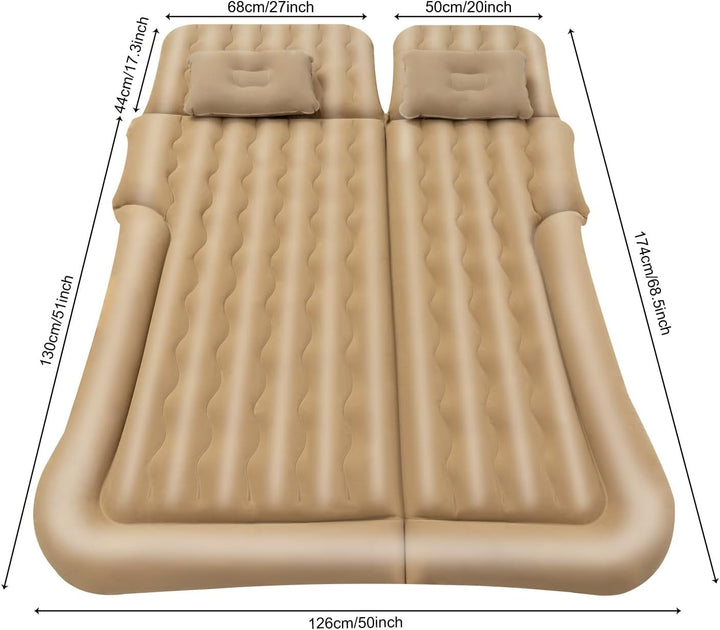 Auto Luftmatratze SUV aufblasbare Bett aufblasbare Camping Bett Combo Portable Bett, abnehmbare aufb