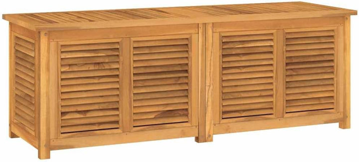 vidaXL Gartenbox, Auflagenbox mit Beutel Stauraum, 150x50x55 cm, Kissenbox Latten-Design, Aufbewahru
