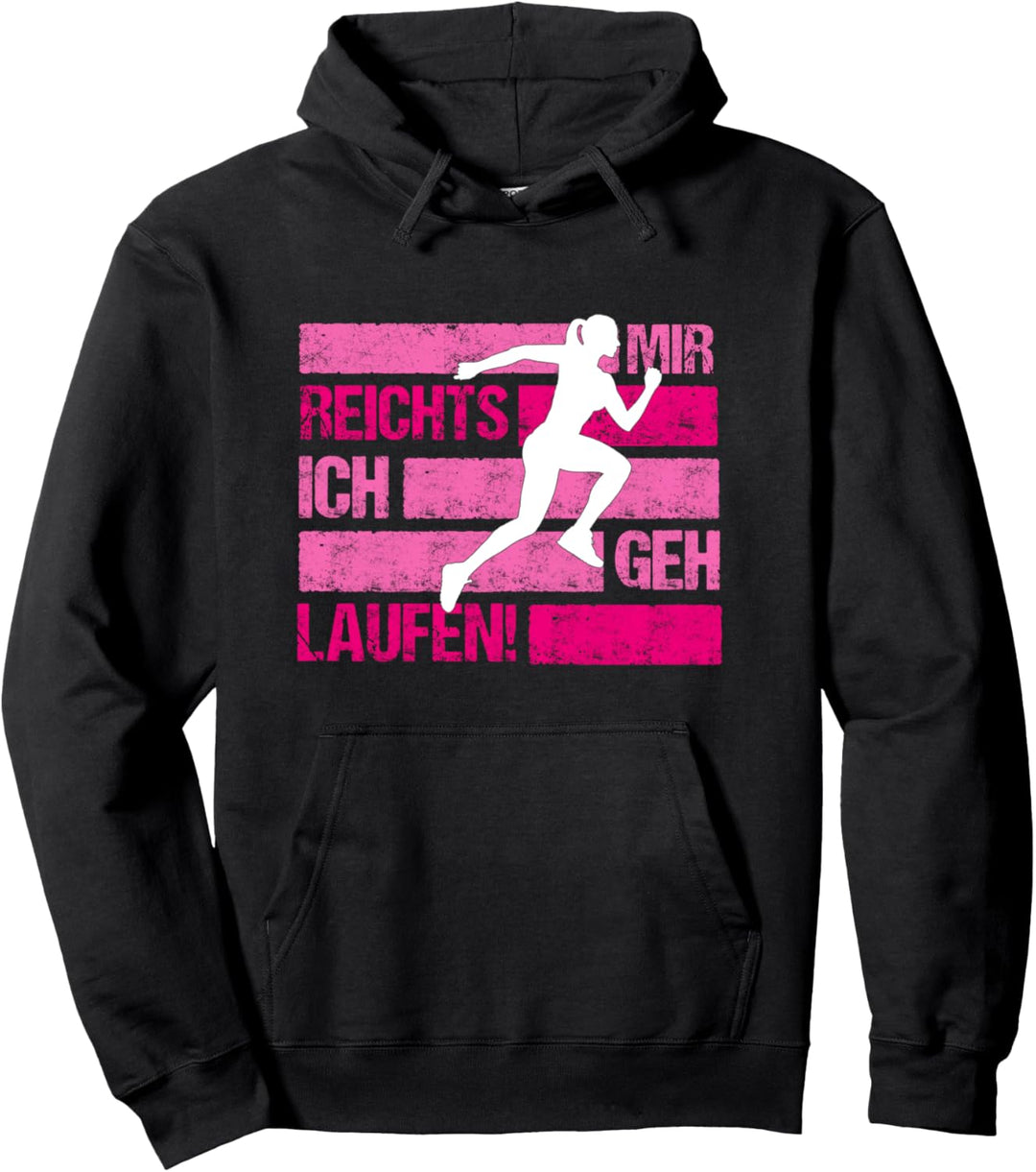 Mir reichts ich geh laufen joggen rennen Bodybuilder Workout Pullover Hoodie