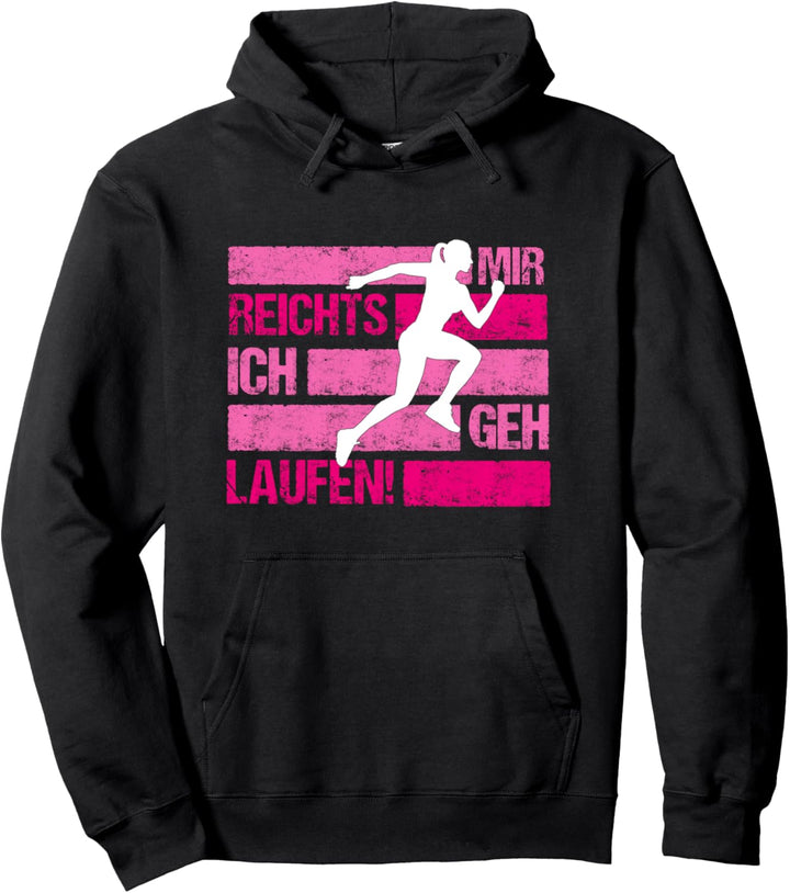 Mir reichts ich geh laufen joggen rennen Bodybuilder Workout Pullover Hoodie