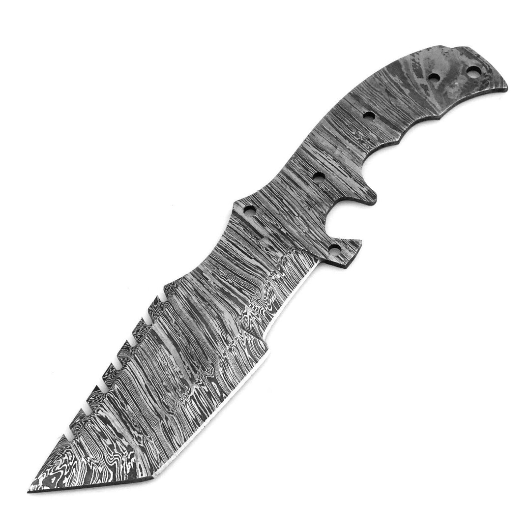Damast Klinge Handgeschmiedete Damast Rohling Damascus blank blade 6077EA