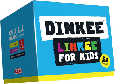 IDEAL , DINKEE LINKEE trivia game for kids: Four little questions, with one big link! , Kids Games ,